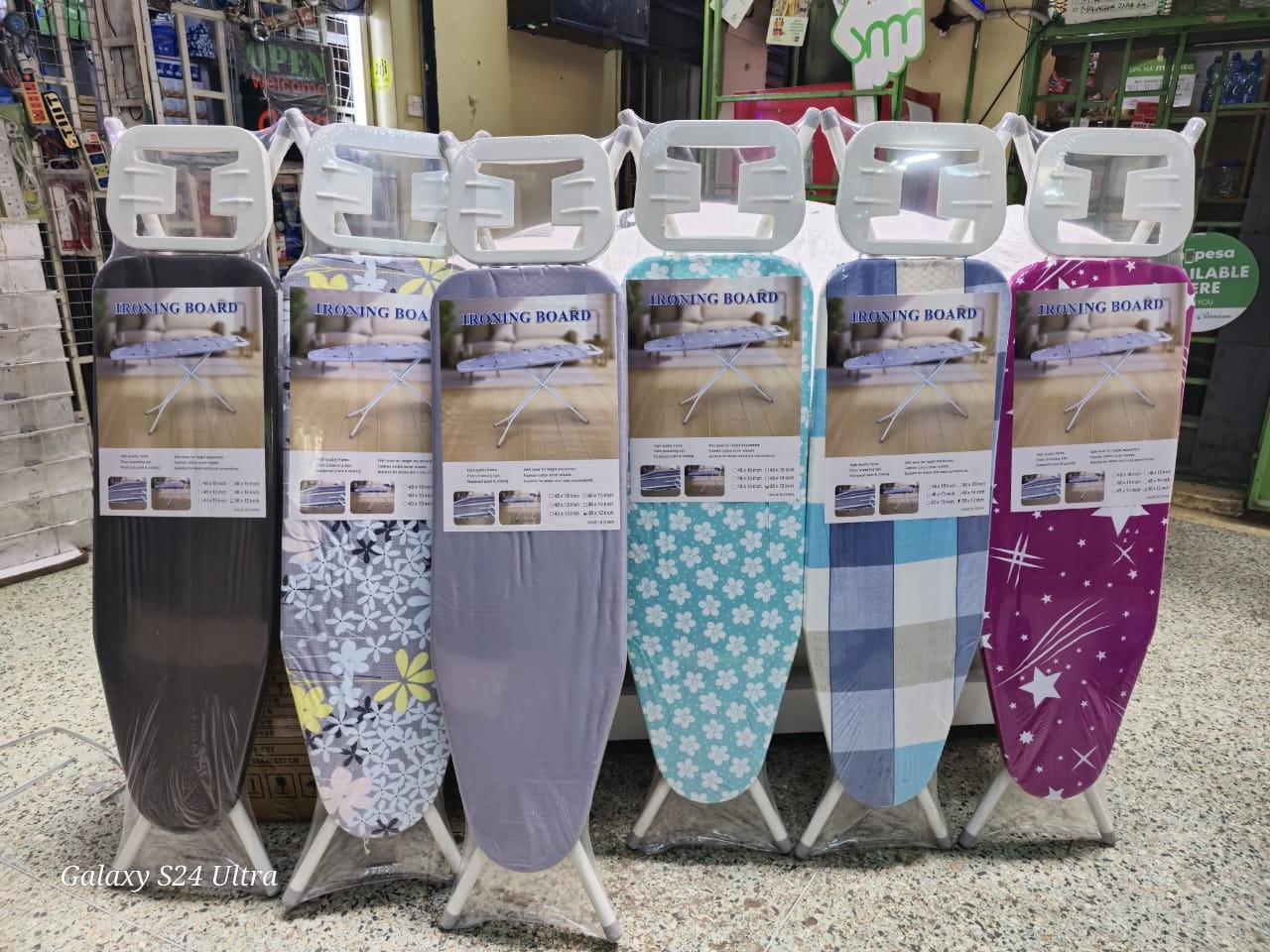 Executive Metallic Ironing Board