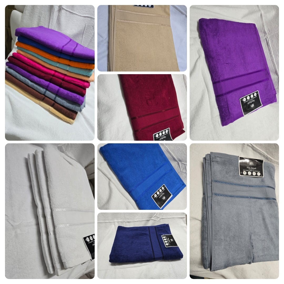 Soft Cotton Towels – Large Size